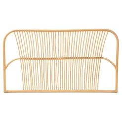 Kirkland's Home Beds & Headboards-Linear Weave Rat Queen Headboard
