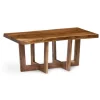 Kirkland's Home Coffee Tables-Live Edge Coffee Table With Crossed Legs, 42 In.