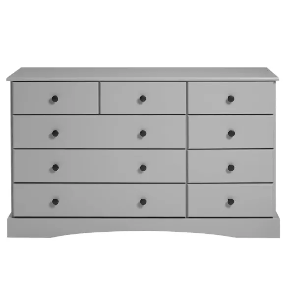 Kirkland's Home Dressers & Chests-Lola Cottage Frame Nine-Drawer Dresser