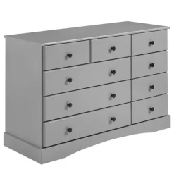 Kirkland's Home Dressers & Chests-Lola Cottage Frame Nine-Drawer Dresser
