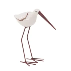 Kirkland's Home Statues & Figurines-Long Beak Stoneware Bird Figurines, Set Of 3