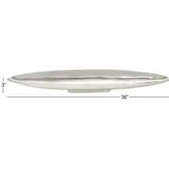 Kirkland's Home Decorative Trays-Long Metallic Tray