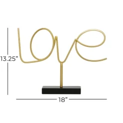 Kirkland's Home Statues & Figurines-Looping Love Tabletop Sign