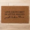 Kirkland's Home Doormats-Love Grows Best In Little Houses Doormat