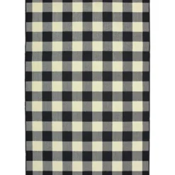 Kirkland's Home Outdoor Rugs-Madura Buffalo Check Outdoor Area Rug, 3X5