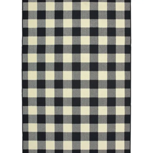 Kirkland's Home Outdoor Rugs-Madura Buffalo Check Outdoor Area Rug, 3X5