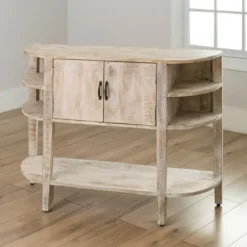 Kirkland's Home Entryway Furniture-Maeve Wash Console Table