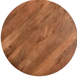 Kirkland's Home Coffee Tables-Mango Wood And Black Iron Coffee Table