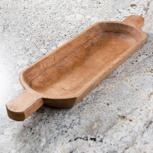 Kirkland's Home Decorative Bowls & Jars-Mango Wood Dough Bowl, 31 In.