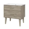 Kirkland's Home Bathroom Furniture-Maple Corinth Wood Sink Vanity