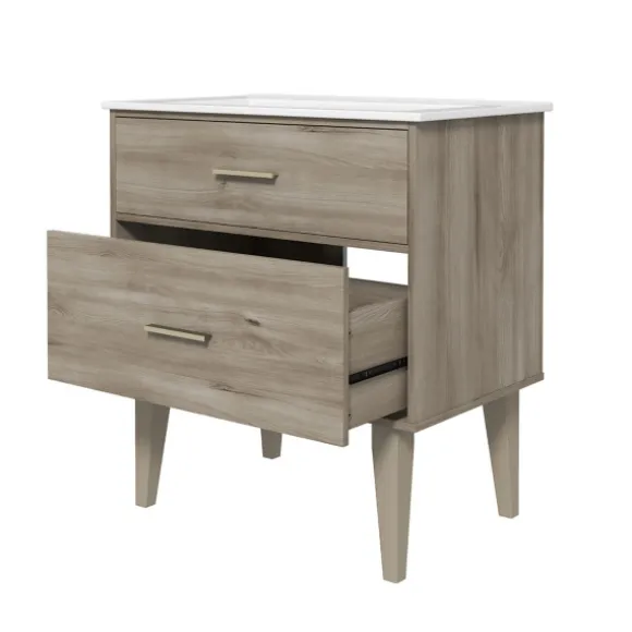 Kirkland's Home Bathroom Furniture-Maple Corinth Wood Sink Vanity