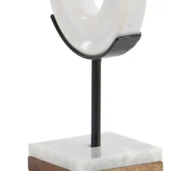 Kirkland's Home Statues & Figurines-Marble Ring Sculpture, 11 In.