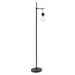 Kirkland's Home Floor Lamps-Matte Black Stephen Floor Lamp