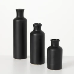 Kirkland's Home Vases-Matte Ceramic Vases, Set Of 3