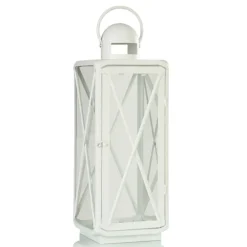Kirkland's Home Lanterns-Matte Lattice Lanterns, Set Of 2