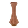 Kirkland's Home Vases-Matte Terracotta Fluted Ceramic Vase, 20 In.