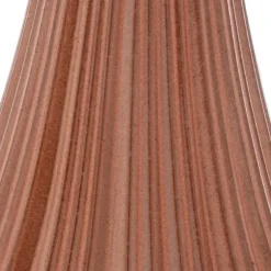 Kirkland's Home Vases-Matte Terracotta Fluted Ceramic Vase, 20 In.