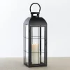 Kirkland's Home Lanterns-Matte Window Pane Lantern, 24 In.