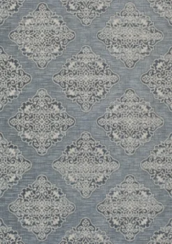 Kirkland's Home Outdoor Rugs-Medallion Devora Indoor/Outdoor Area Rug, 7X9