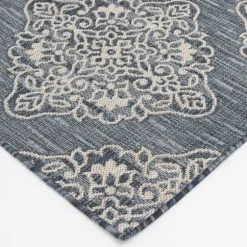 Kirkland's Home Outdoor Rugs-Medallion Devora Indoor/Outdoor Area Rug, 7X9