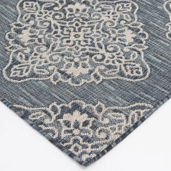 Kirkland's Home Outdoor Rugs-Medallion Devora Indoor/Outdoor Area Rug, 7X9