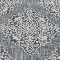 Kirkland's Home Outdoor Rugs-Medallion Devora Indoor/Outdoor Area Rug, 7X9