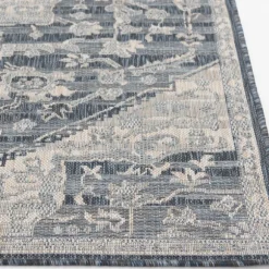 Kirkland's Home Outdoor Rugs-Medallion Lava Indoor/Outdoor Area Rug, 7X9