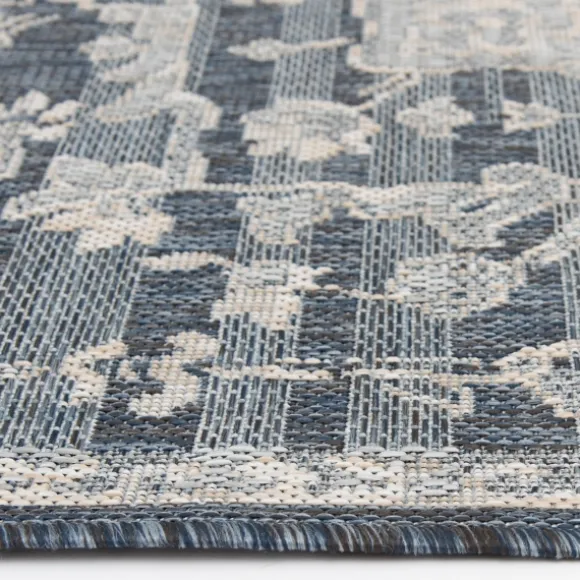 Kirkland's Home Outdoor Rugs-Medallion Lava Indoor/Outdoor Area Rug, 7X9