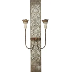 Kirkland's Home Sconces-Metal 2 Bulb Sconce