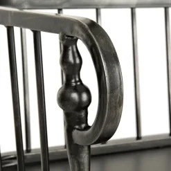 Kirkland's Home Entryway Furniture-Metal And Wood Amy Bench