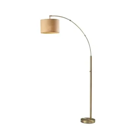 Kirkland's Home Floor Lamps-Metal Arched Floor Lamp