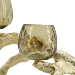 Kirkland's Home Candle Holders-Metal Driftwood Votive Candle Holder