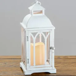 Kirkland's Home Lanterns-Metal Led Antique Lantern