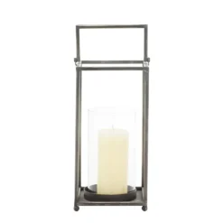 Kirkland's Home Lanterns-Metal Modern Lantern