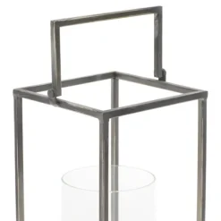Kirkland's Home Lanterns-Metal Modern Lantern
