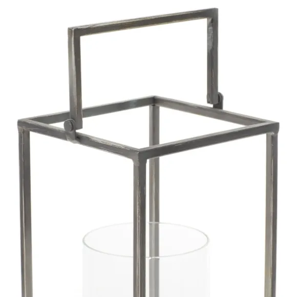 Kirkland's Home Lanterns-Metal Modern Lantern