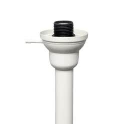 Kirkland's Home Floor Lamps-Metal 3-Scallop Glass Floor Lamp