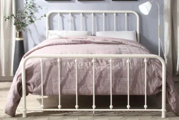 Kirkland's Home Beds & Headboards-Metal Slat Full Platform Bed