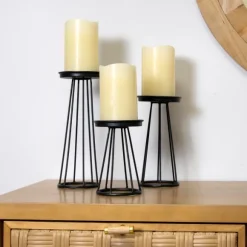 Kirkland's Home Candle Holders-Metal Soho Candle Holders, Set Of 3