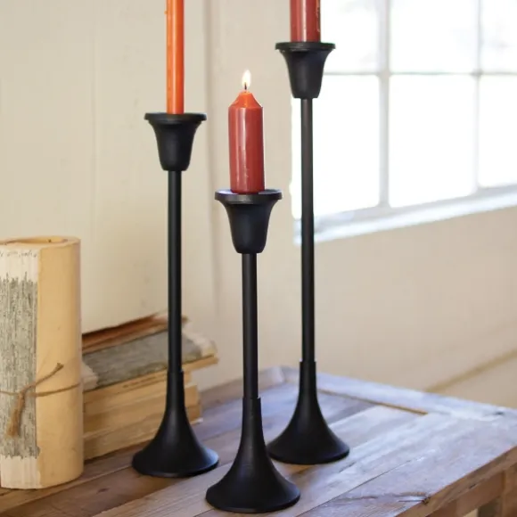 Kirkland's Home Candle Holders-Metal Taper Candle Holders, Set Of 3