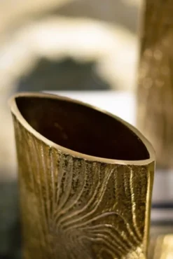 Kirkland's Home Vases-Metal Timber Scape Vase