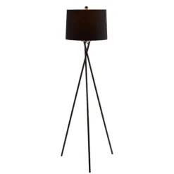 Kirkland's Home Floor Lamps-Metal Tripod Twist Floor Lamp