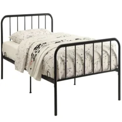Kirkland's Home Beds & Headboards-Metal Twin Bed In A Box
