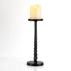 Kirkland's Home Candle Holders-Metal Twisted Candle Holder, 12 In.