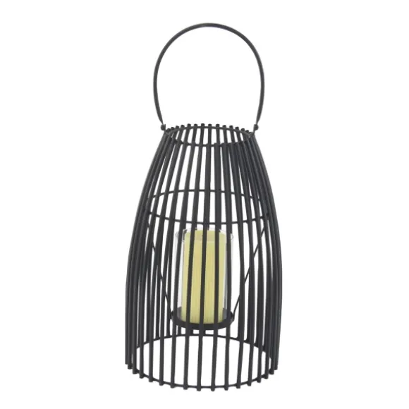 Kirkland's Home Lanterns-Metal Vertical Caged Lantern, 16 In.