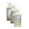 Kirkland's Home Lanterns-Metal Windowpane Lanterns, Set Of 3