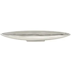 Kirkland's Home Decorative Trays-Metallic Canoe Tray