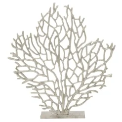 Kirkland's Home Statues & Figurines-Metallic Coastal Branch Statue