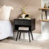 Kirkland's Home Nightstands-Mid-Century Cubby Nightstand