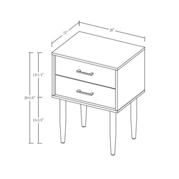 Kirkland's Home Accent & End Tables-Mid-Century Modern Accent Table